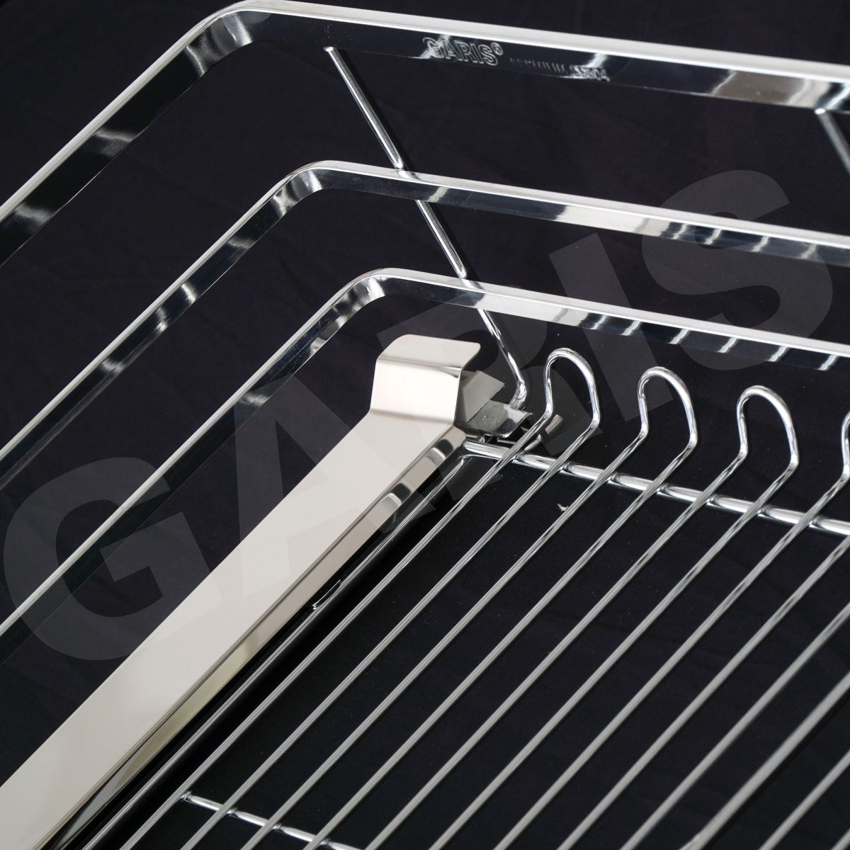 Giá để xoong nồi, rổ nan dẹt, cánh kéo GARIS GP02C