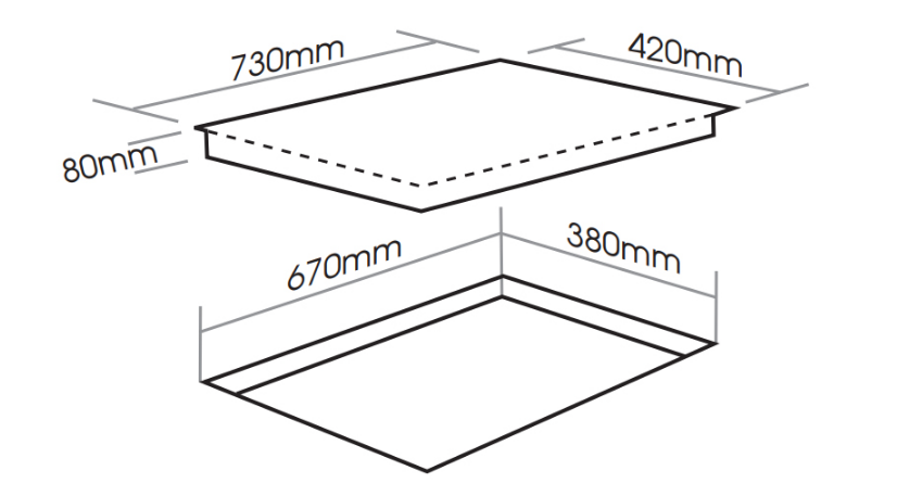 Bếp từ đôi Faster 988I Made in Malaysia