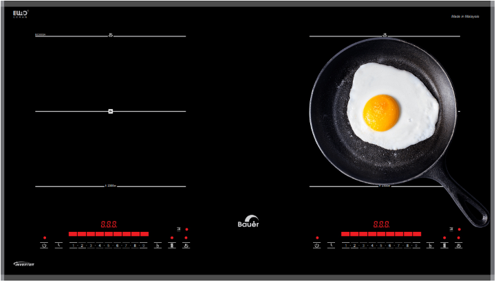 Bếp từ đôi Bauer BE 366SA Made in Malaysia