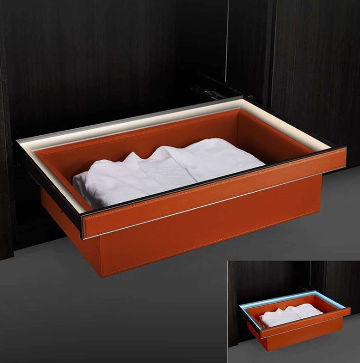 Kệ đựng đồ gấp kết hợp đèn led cao cấp Grob HML-208 HML-209