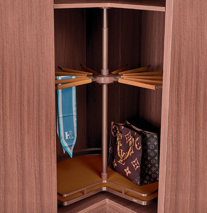 Kệ vắt quần áo tủ góc Grob HM-272