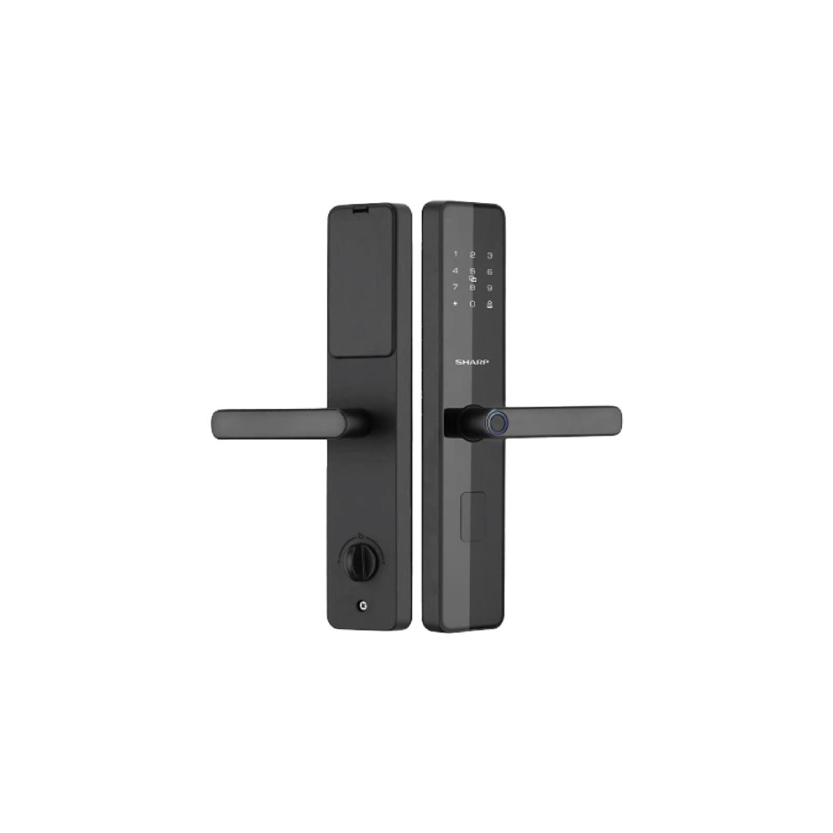 Khoá vân tay thông minh Sharp T1-B Đen (Black)