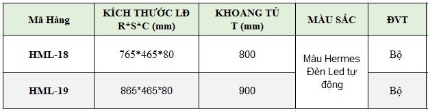 Kệ để đồ trang sức kết hợp đèn led cao cấp Grob