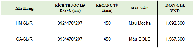 Kệ vắt quần áo treo hông Grob màu GA-6L/R HM-6L/R