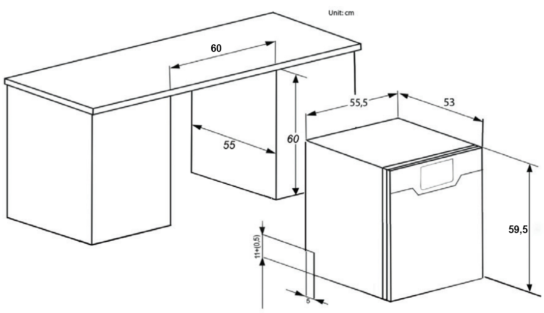 Máy rửa bát Spelier SMS 08 Plus 1/DW