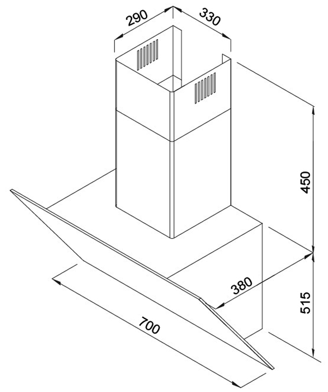 Máy hút mùi Sevilla SV-70K3