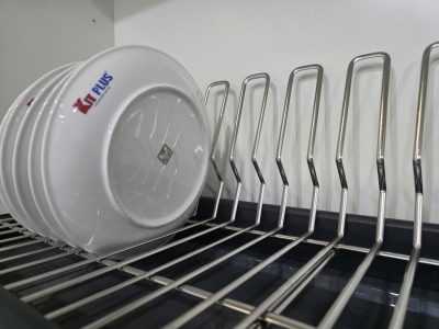 Kệ bát đĩa cố định inox 304 nan Oval Kitplus