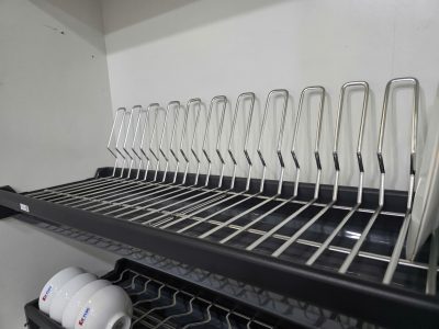 Kệ bát đĩa cố định inox 304 nan Oval Kitplus