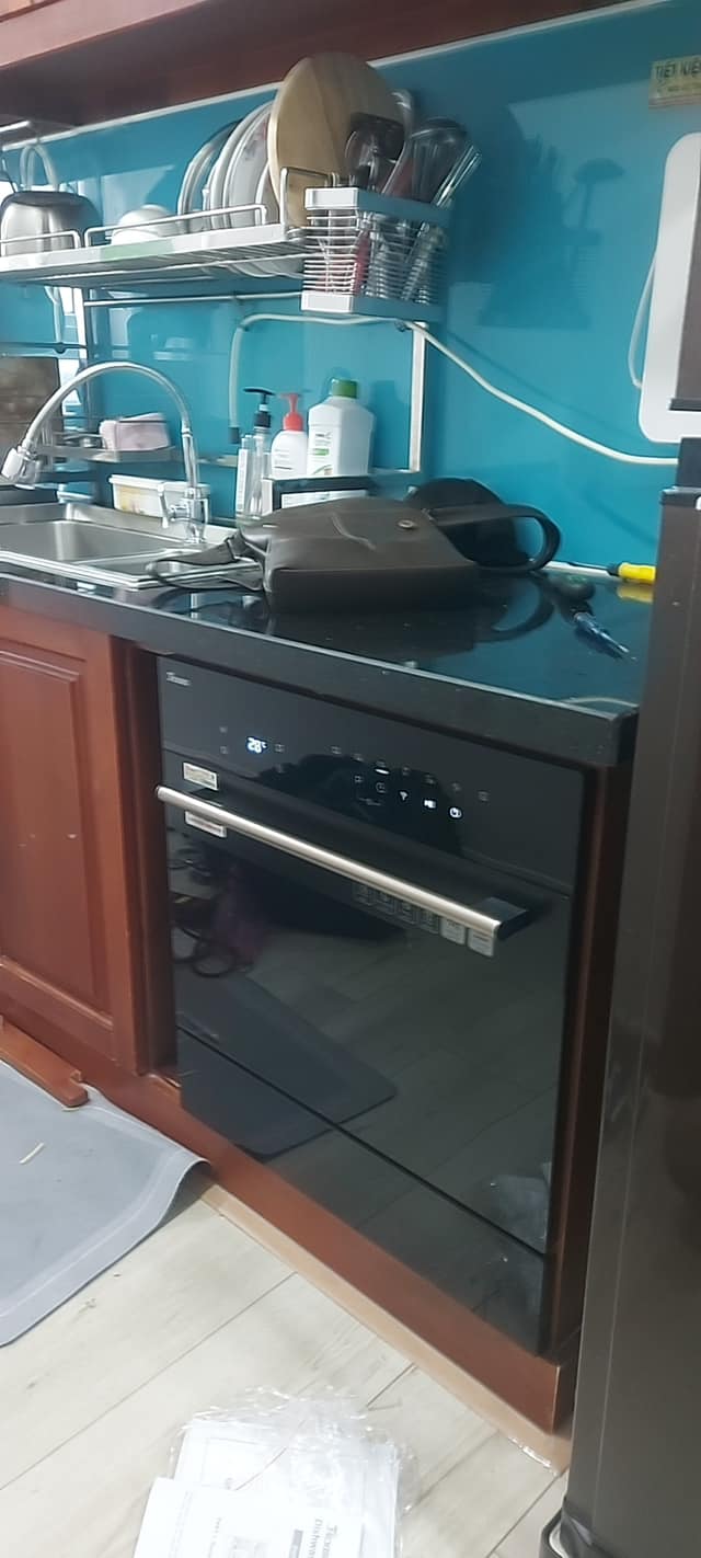 Máy rửa bát bán âm 11 bộ TEXGIO TGWF68GB