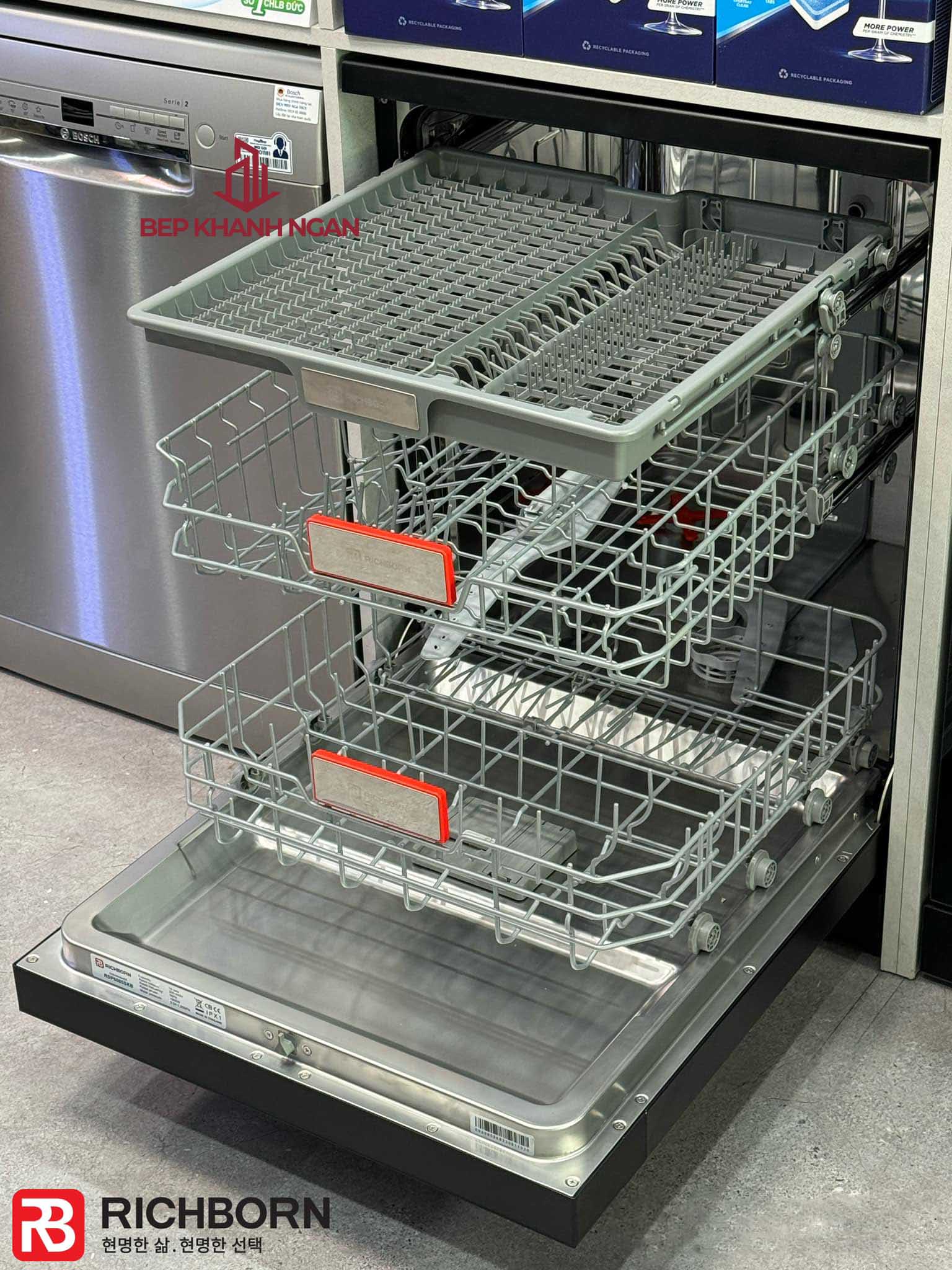 Máy rửa bát 16 bộ Richborn RDP6085SKB