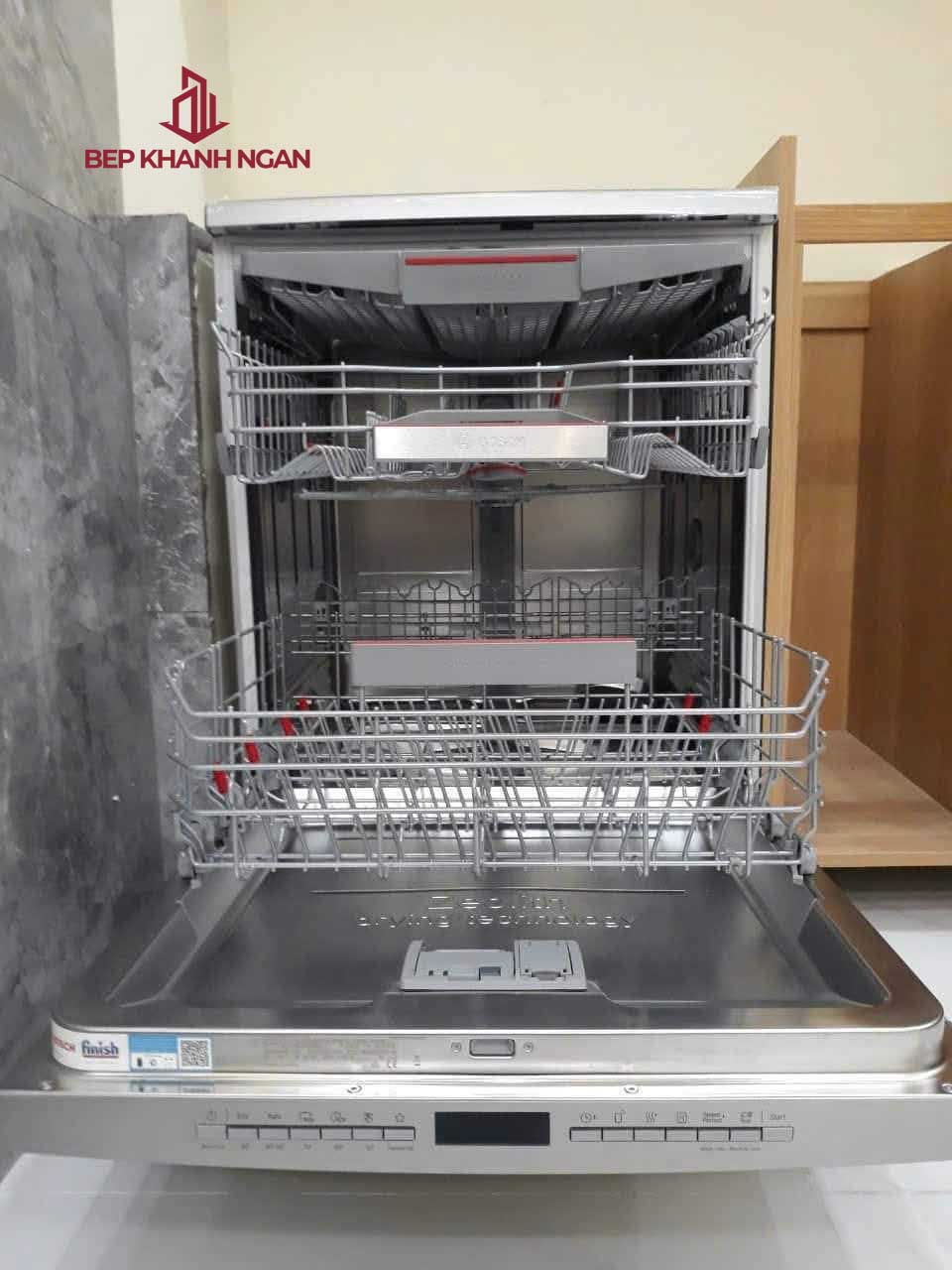 Máy rửa bát độc lập Bosch SMS6ZCI08E Serie 6 sấy Zeolith