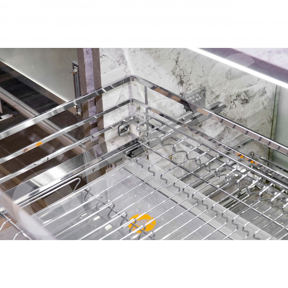 Giá bát đĩa, rổ nan dẹt, cánh kéo GARIS GD02C