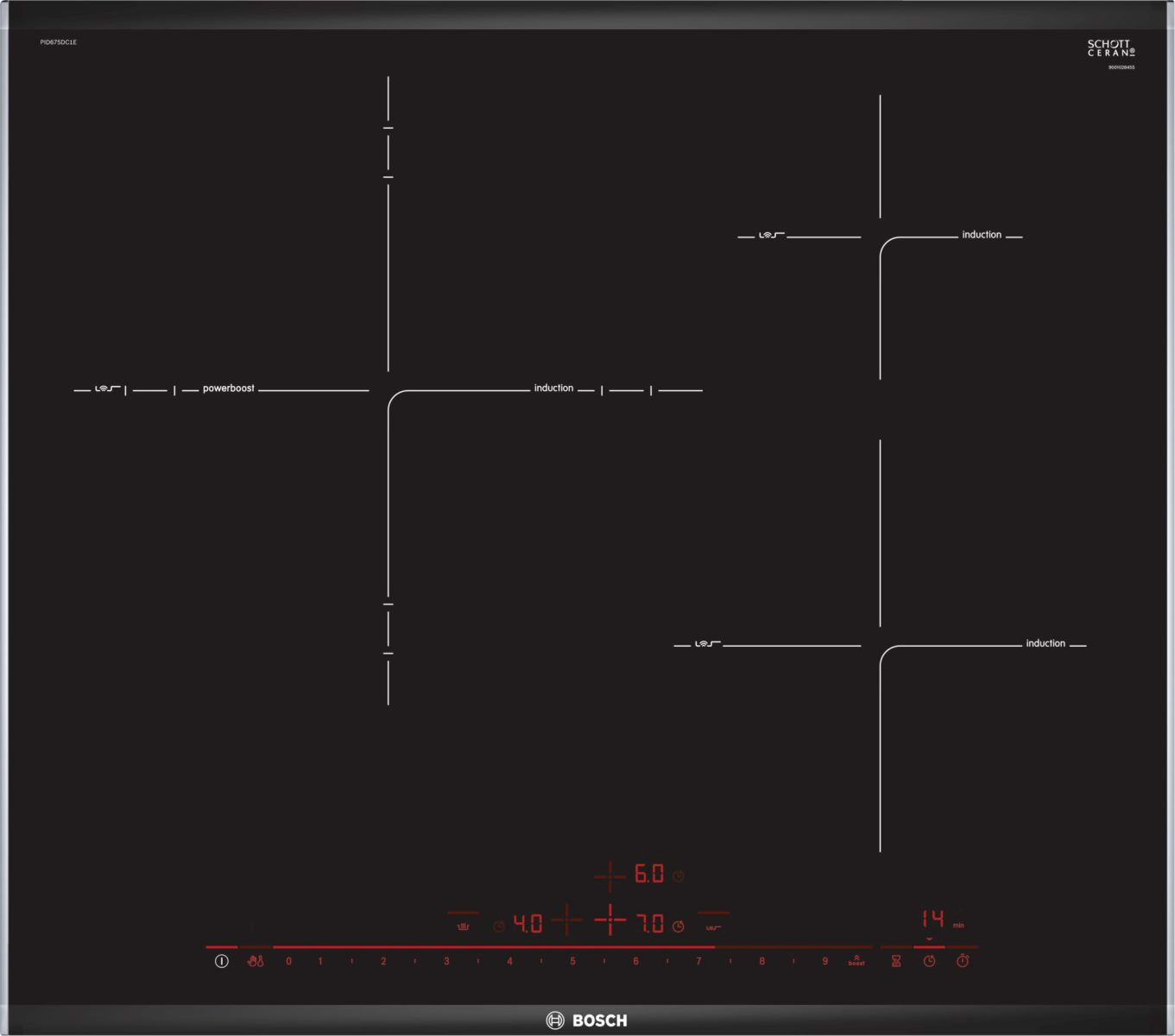 Bếp từ Bosch PID675DC1E Serie 8