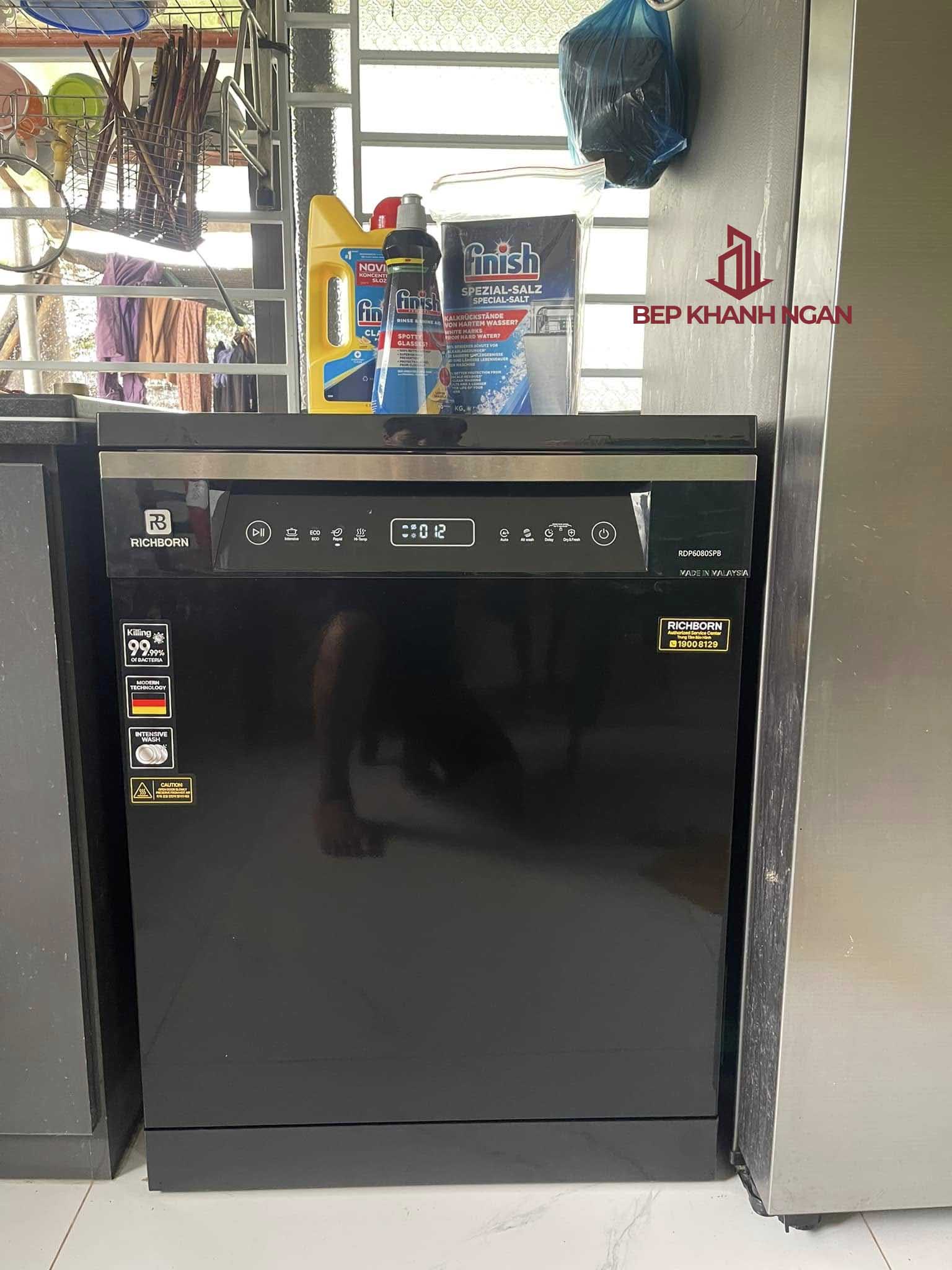 Máy rửa bát 16 bộ Richborn RDP6080SPB