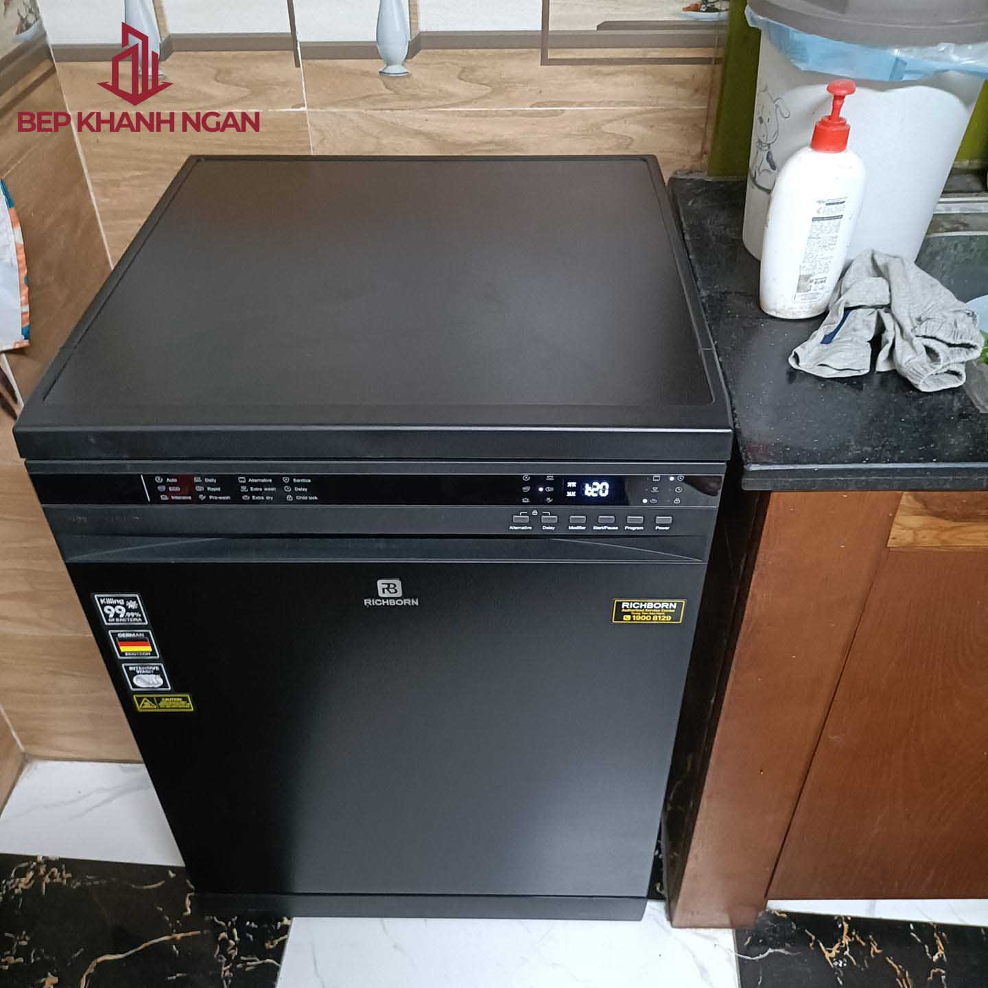 Máy rửa bát 16 bộ Richborn RDP6085SHB