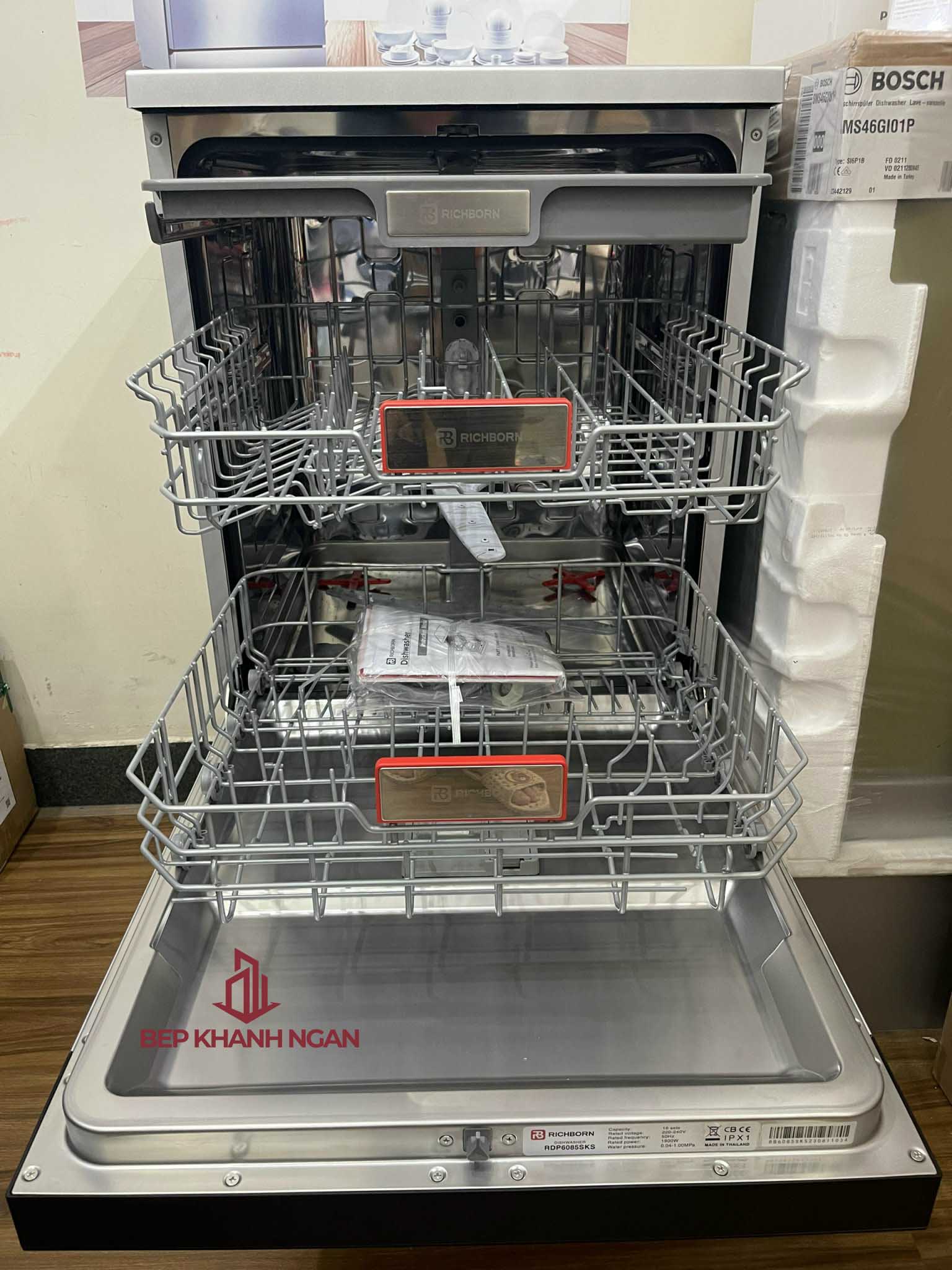 Máy rửa bát Richborn RDP6085SKS