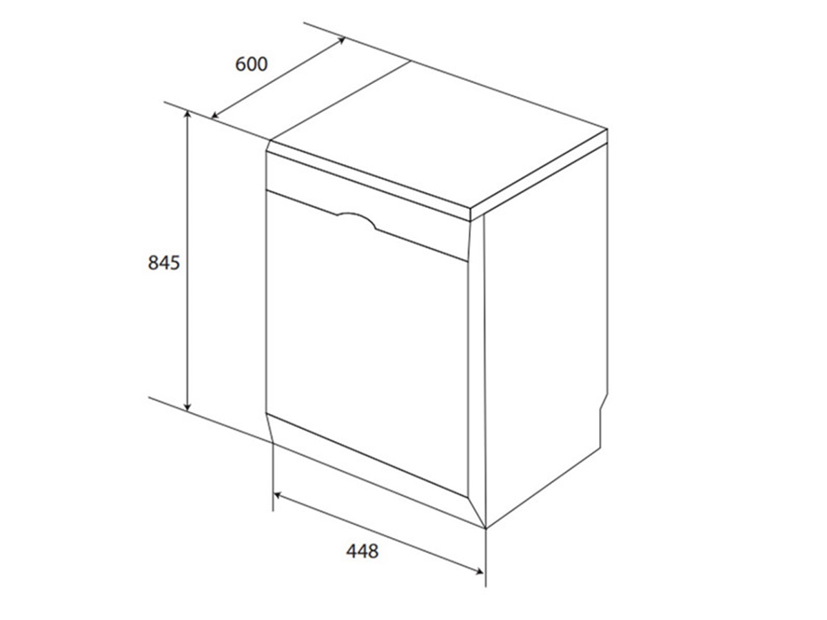 Máy rửa bát 10 bộ Richborn RDS4585EMS
