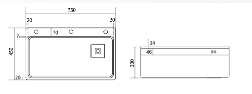 Chậu rửa bát Roserler RL04-7545 new