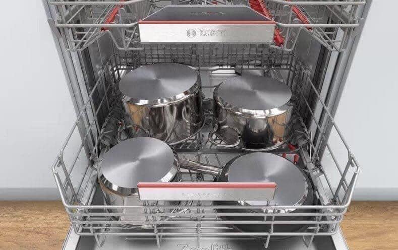 Máy rửa bát bán âm Bosch 14 bộ SMI6ZCS16E Series 6 Sấy Zeolith