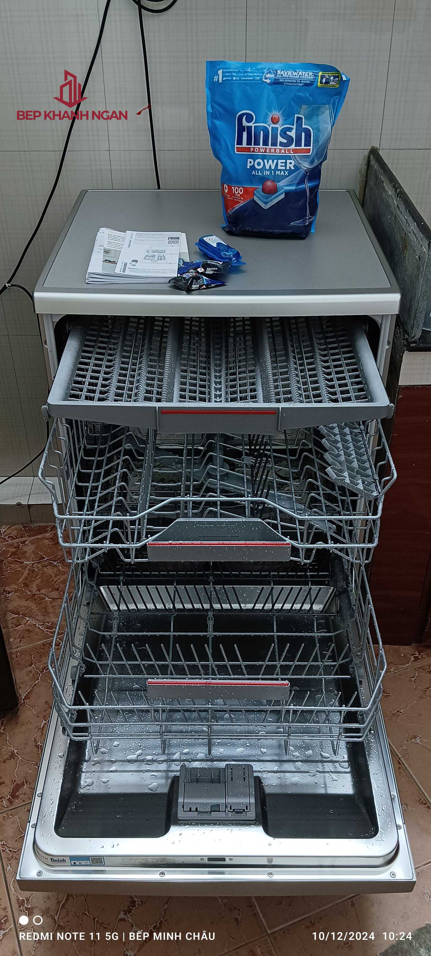 Máy rửa bát 13 bộ Bosch SMS4ECI14E Serie 4