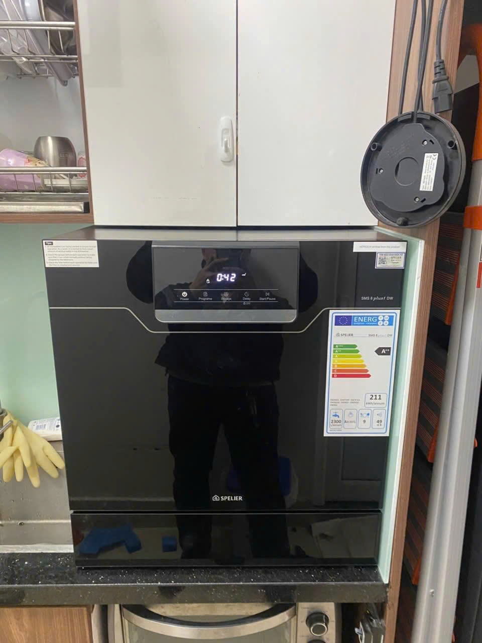 Máy rửa bát Spelier SMS 08 Plus 1/DW