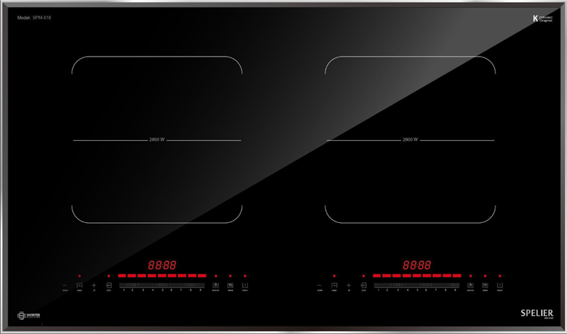 Bếp từ đôi âm Spelier SPM 818
