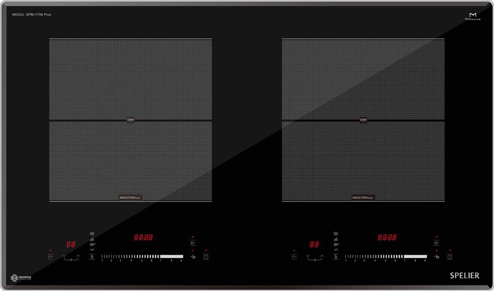 Bếp từ đôi Spelier T75K Plus