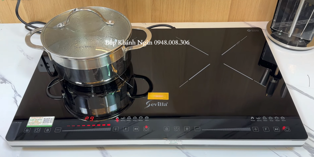 Bếp từ đôi dương Sevilla SV-20T