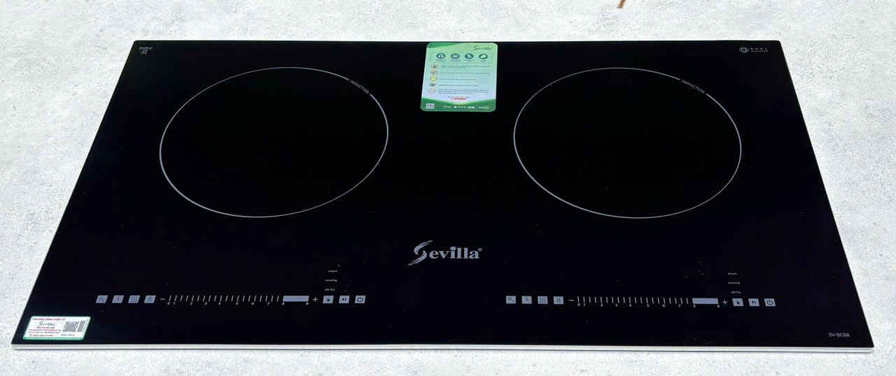 Bếp điện từ đôi Sevilla SV-BC88