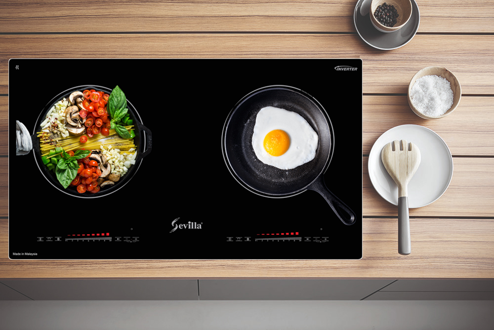 Bếp từ đôi Sevilla SV-M99T Made in Malaysia