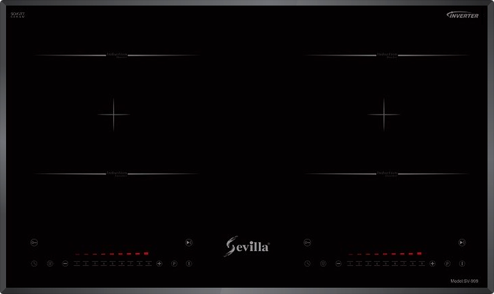 Bếp từ đôi Sevilla SV-999 Made in Malaysia