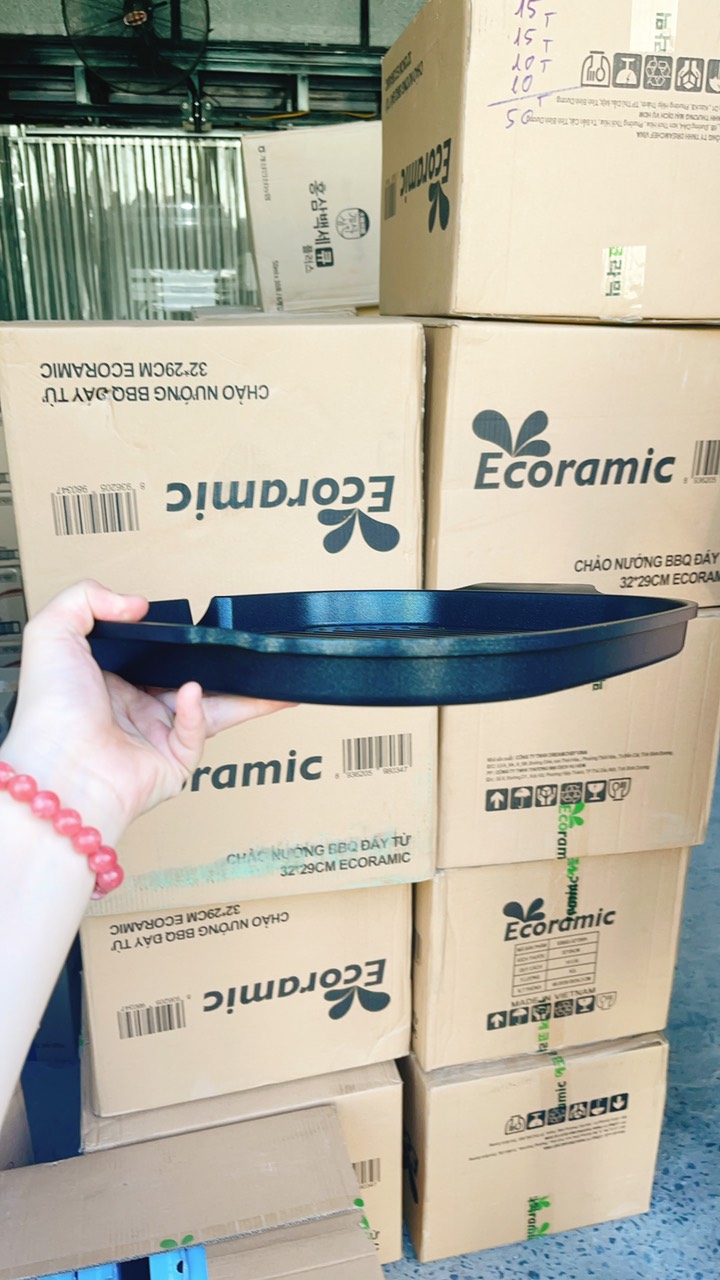Chảo nướng bếp từ Ecoramic 36cm
