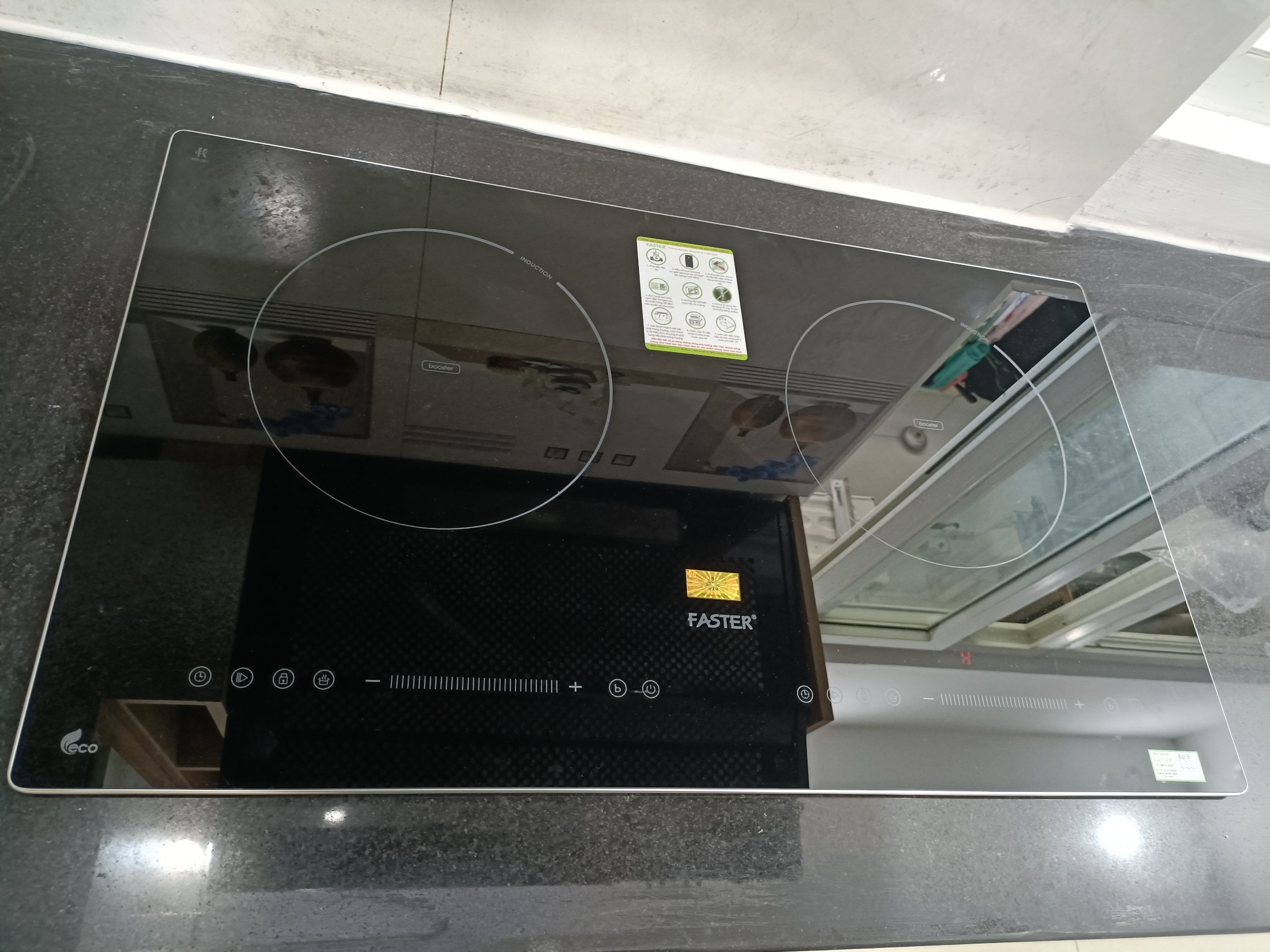 Bếp từ đôi âm Faster 889P