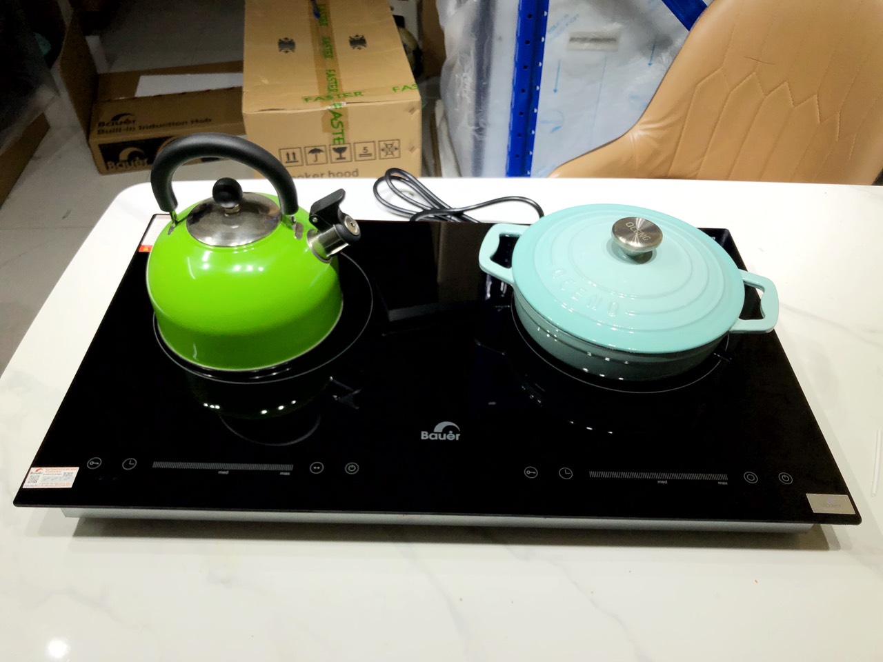 Bếp điện từ Bauer 328SE- 1 từ 1 hồng ngoại