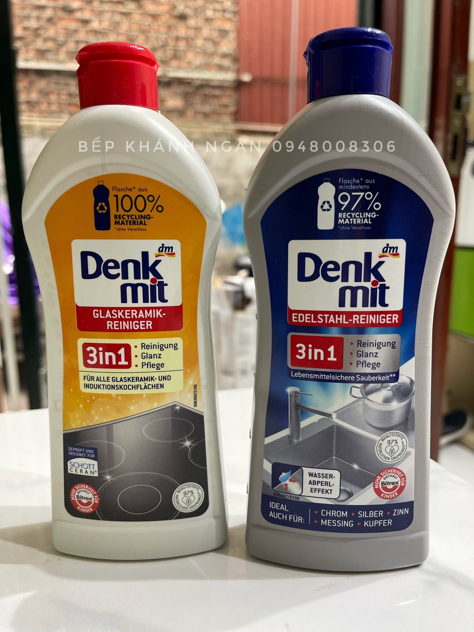 Dung dịch tẩy vệ sinh đa năng Denkmit nội địa Đức