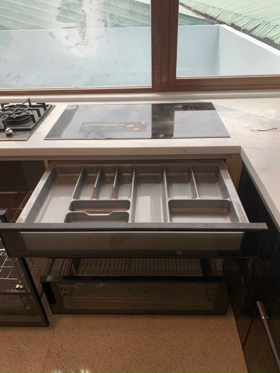 Combo phụ kiện tủ bếp đầy đủ 7 món inox 304