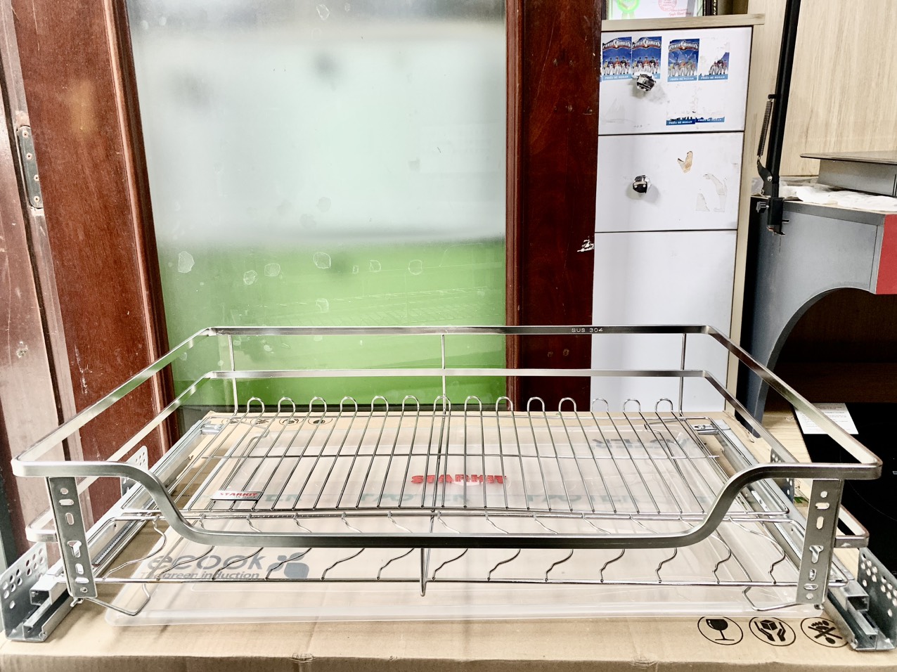Gía xoong nồi tủ dưới Starkit Inox 304