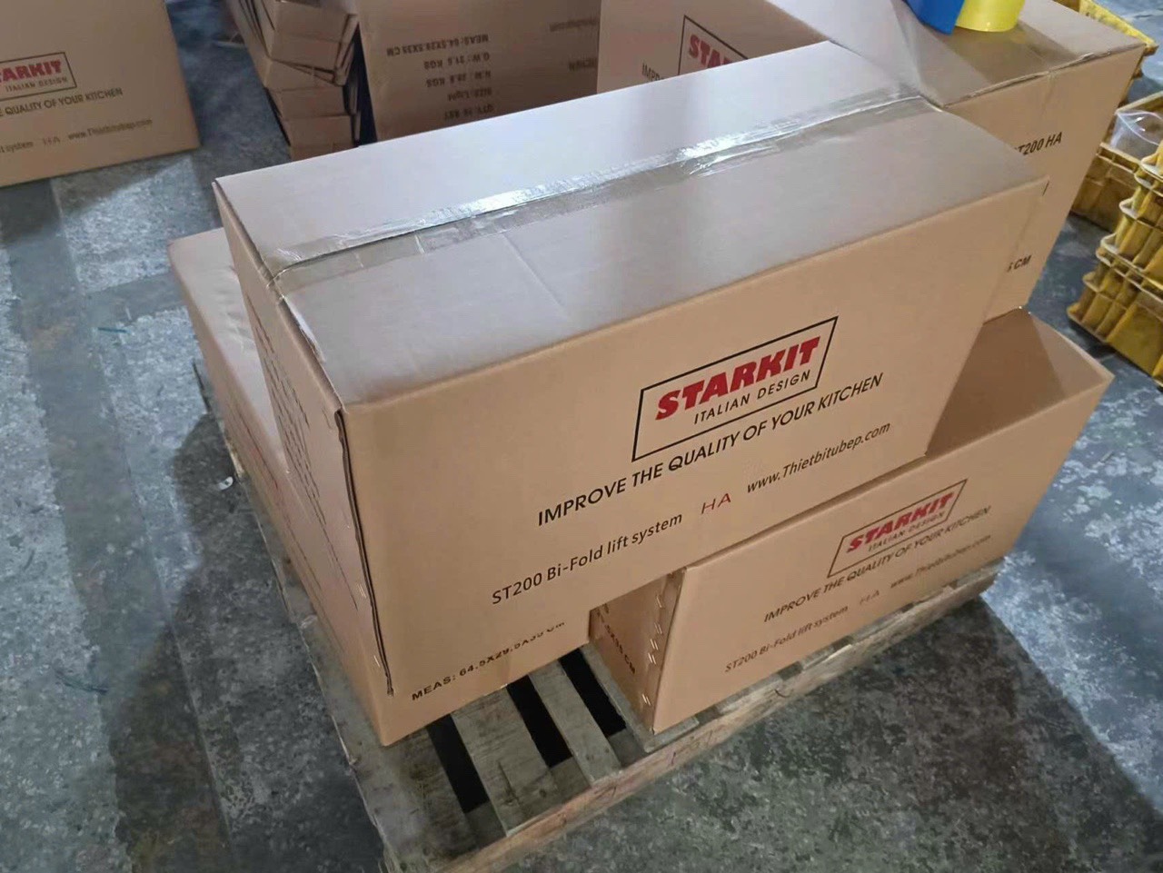 Tay nâng cánh tủ Starkit