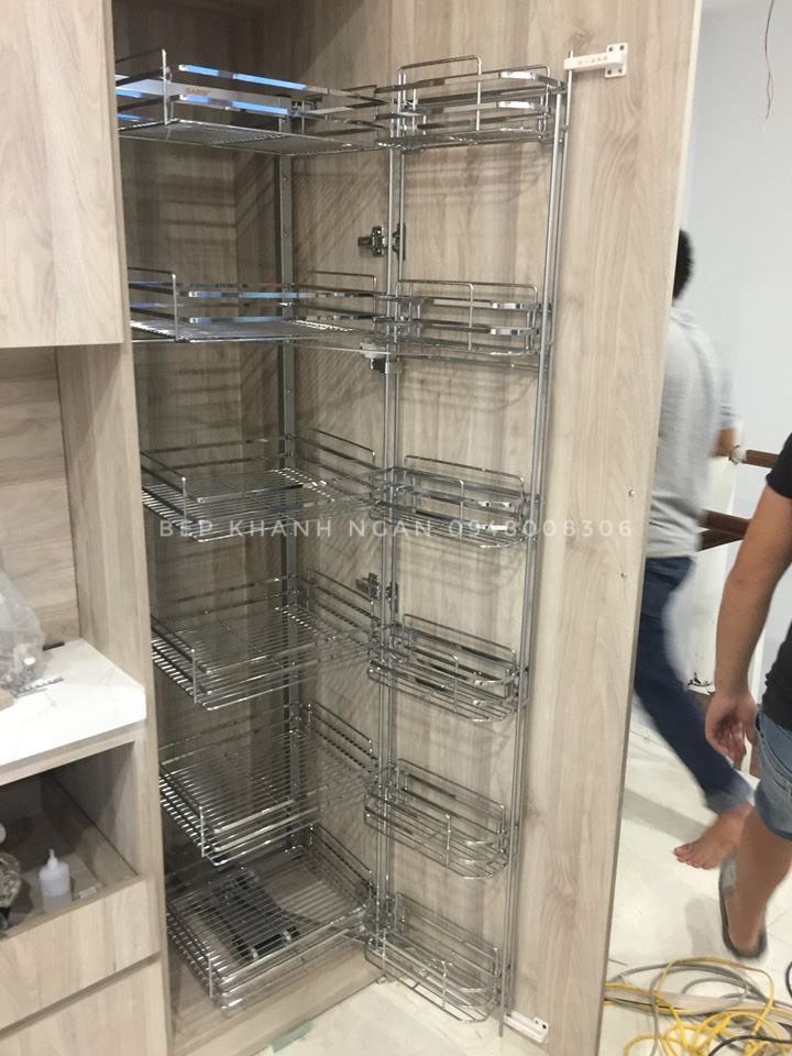 Tủ đồ khô Eurogold 6 tầng inox 304 nan dẹt