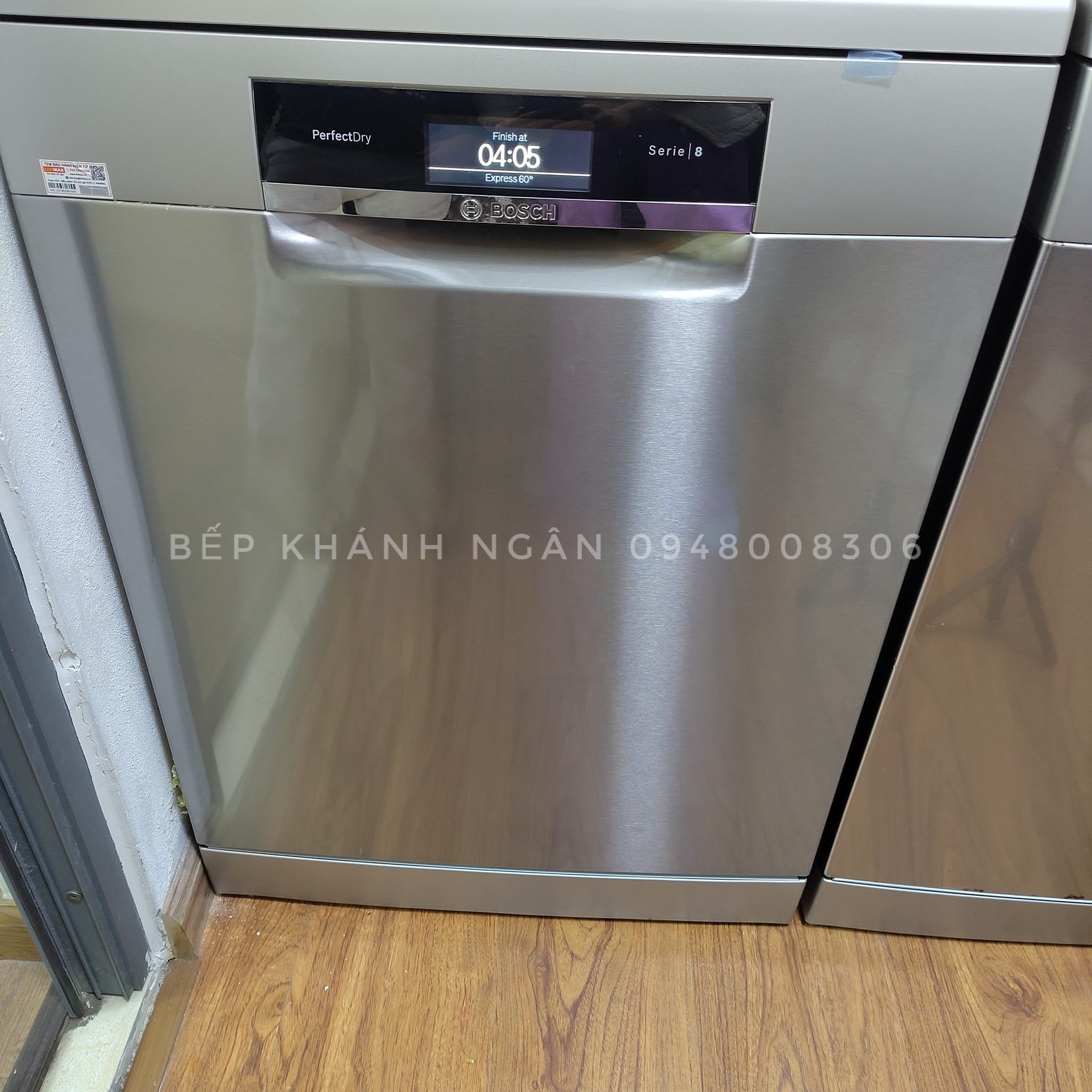 Máy rửa bát độc lập Bosch 14 bộ SMS8YCI03E Series 8