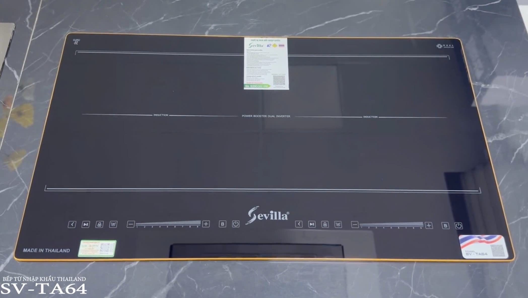 Bếp từ đôi Sevilla TA64 Made in Malaysia