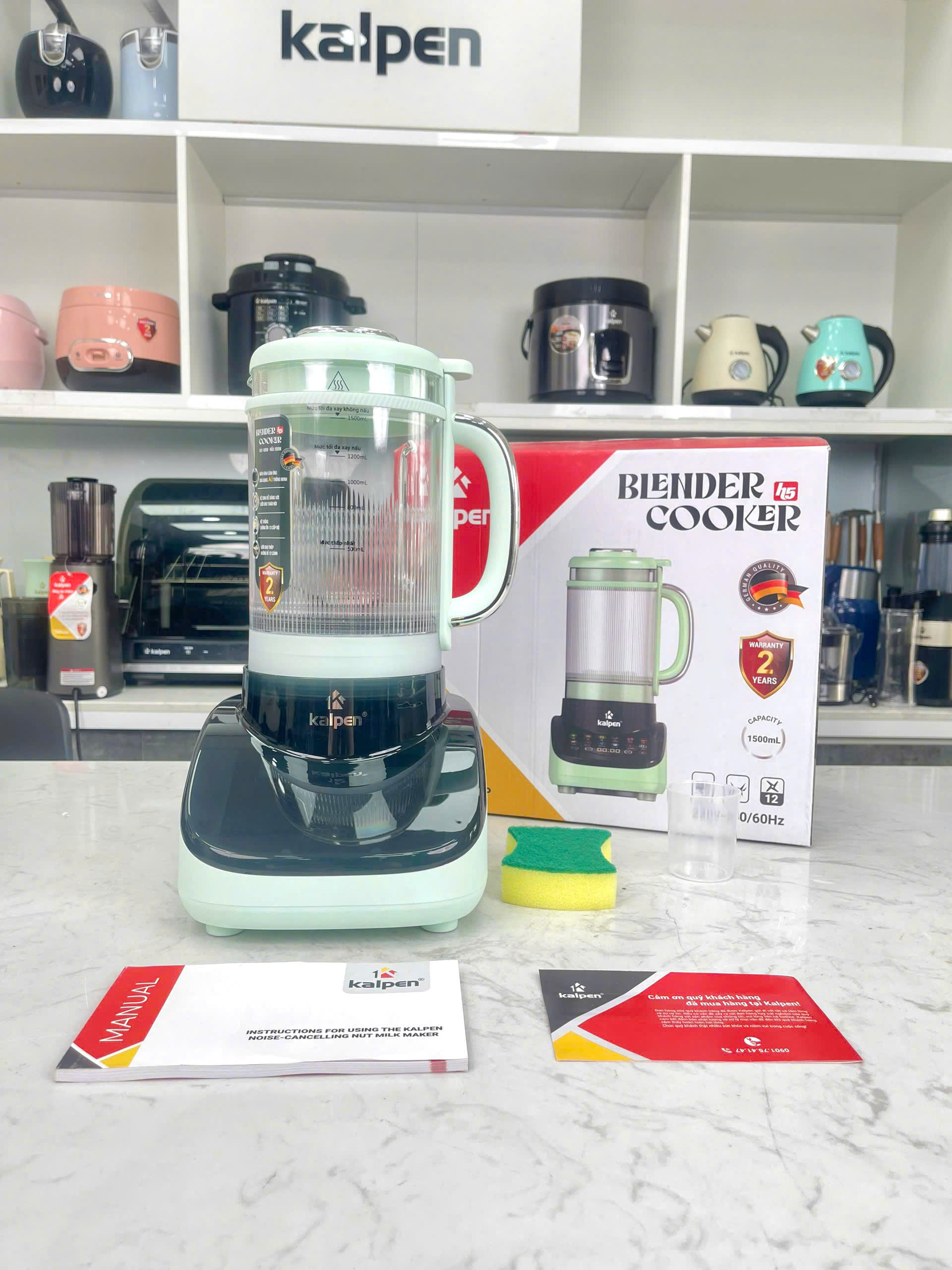 MÁY LÀM SỮA HẠT CHỐNG ỒN KALPEN H5