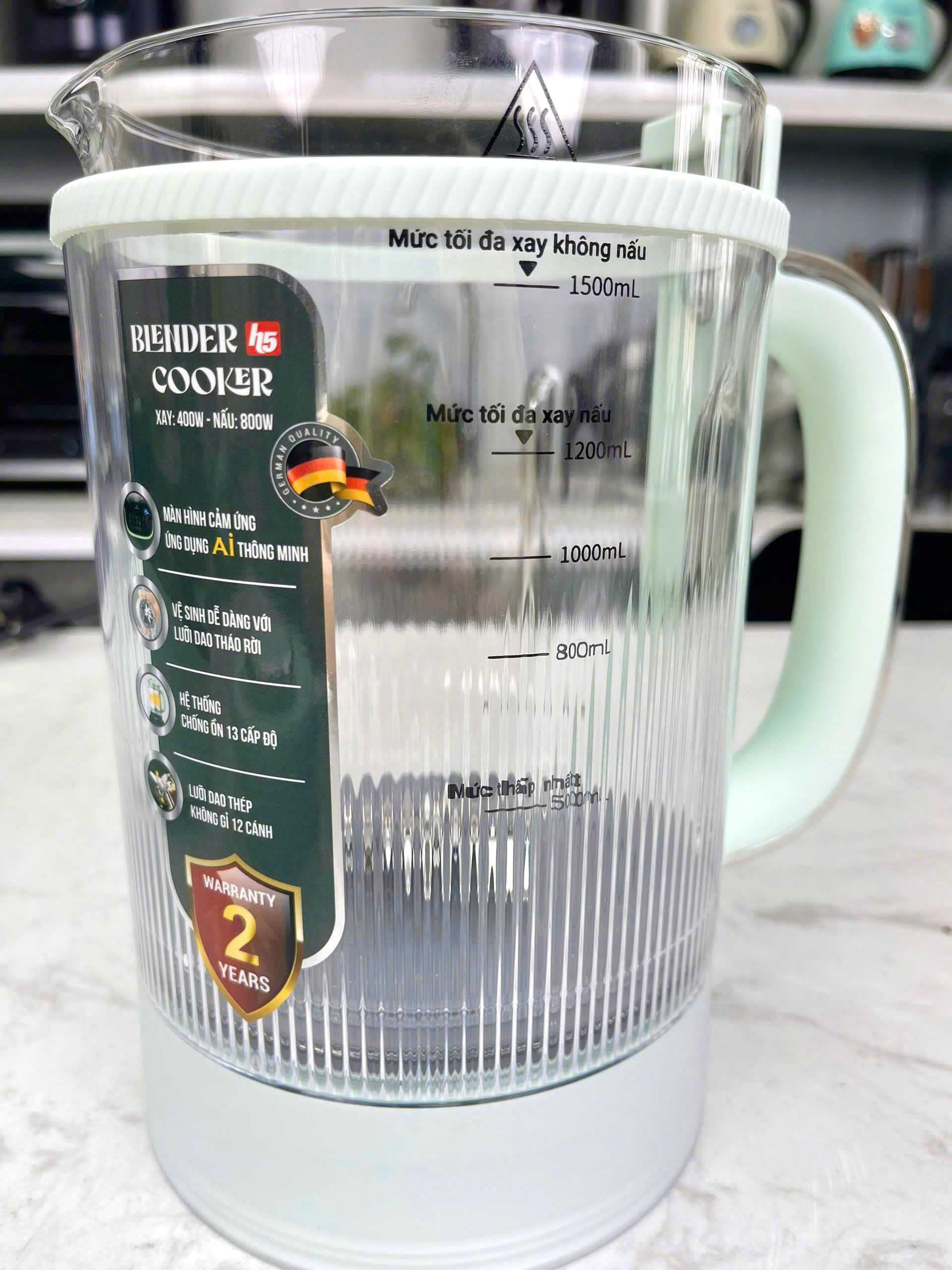 MÁY LÀM SỮA HẠT CHỐNG ỒN KALPEN H5