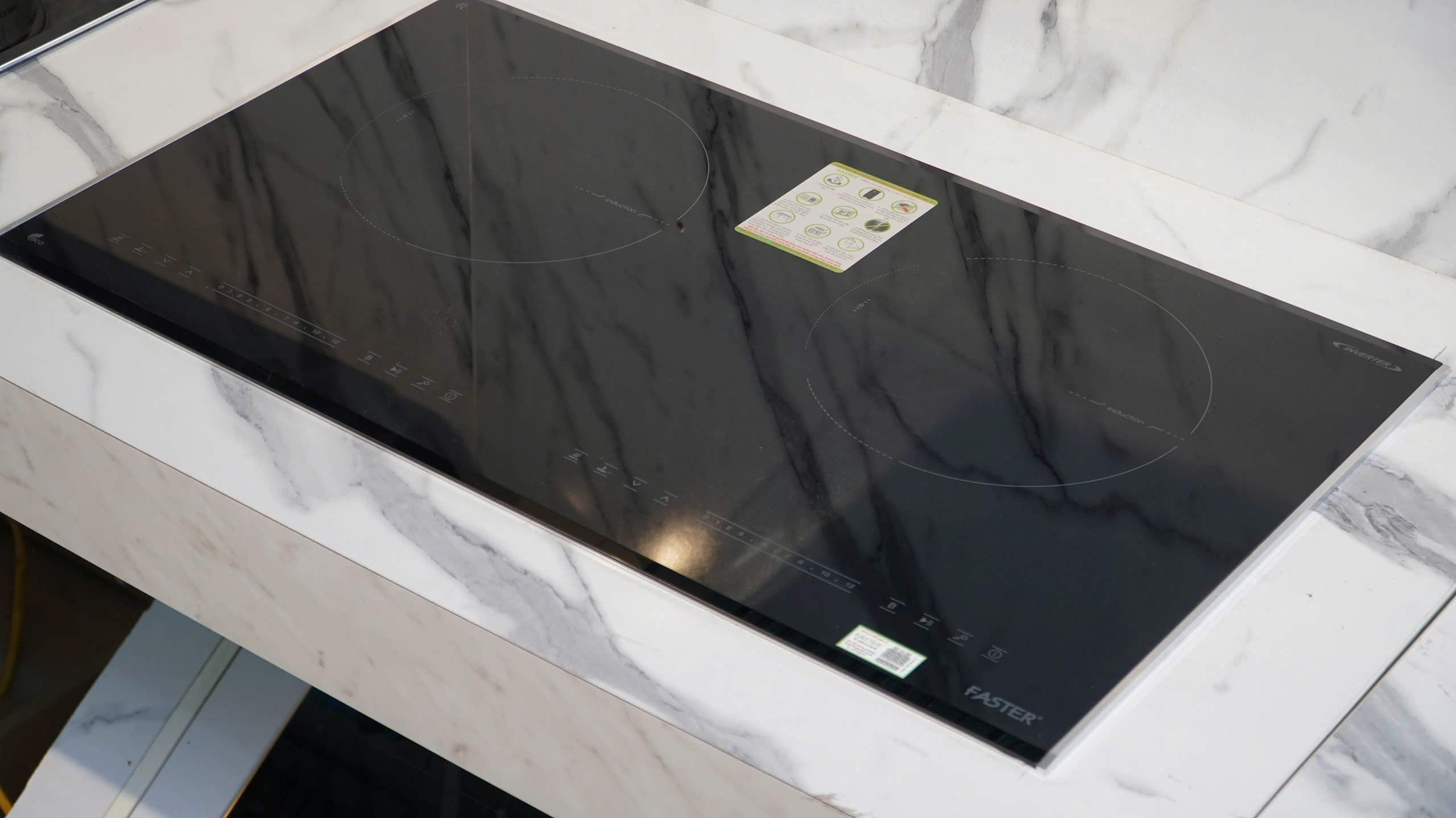 Máy hút mùi kính cong Faster FS H88 Plus