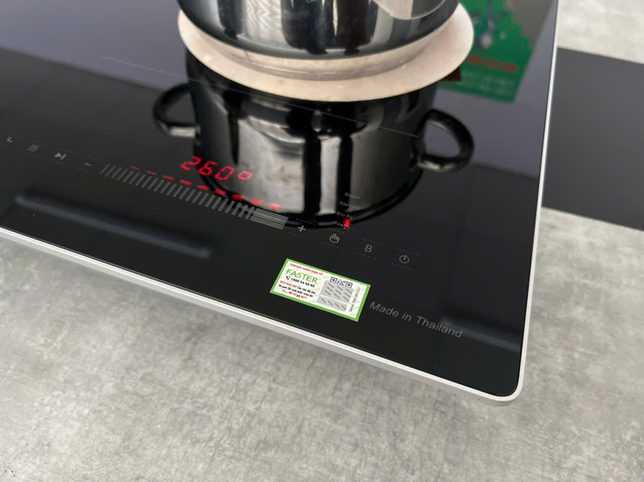 Bếp từ đôi Faster FS982I pro Serie 8