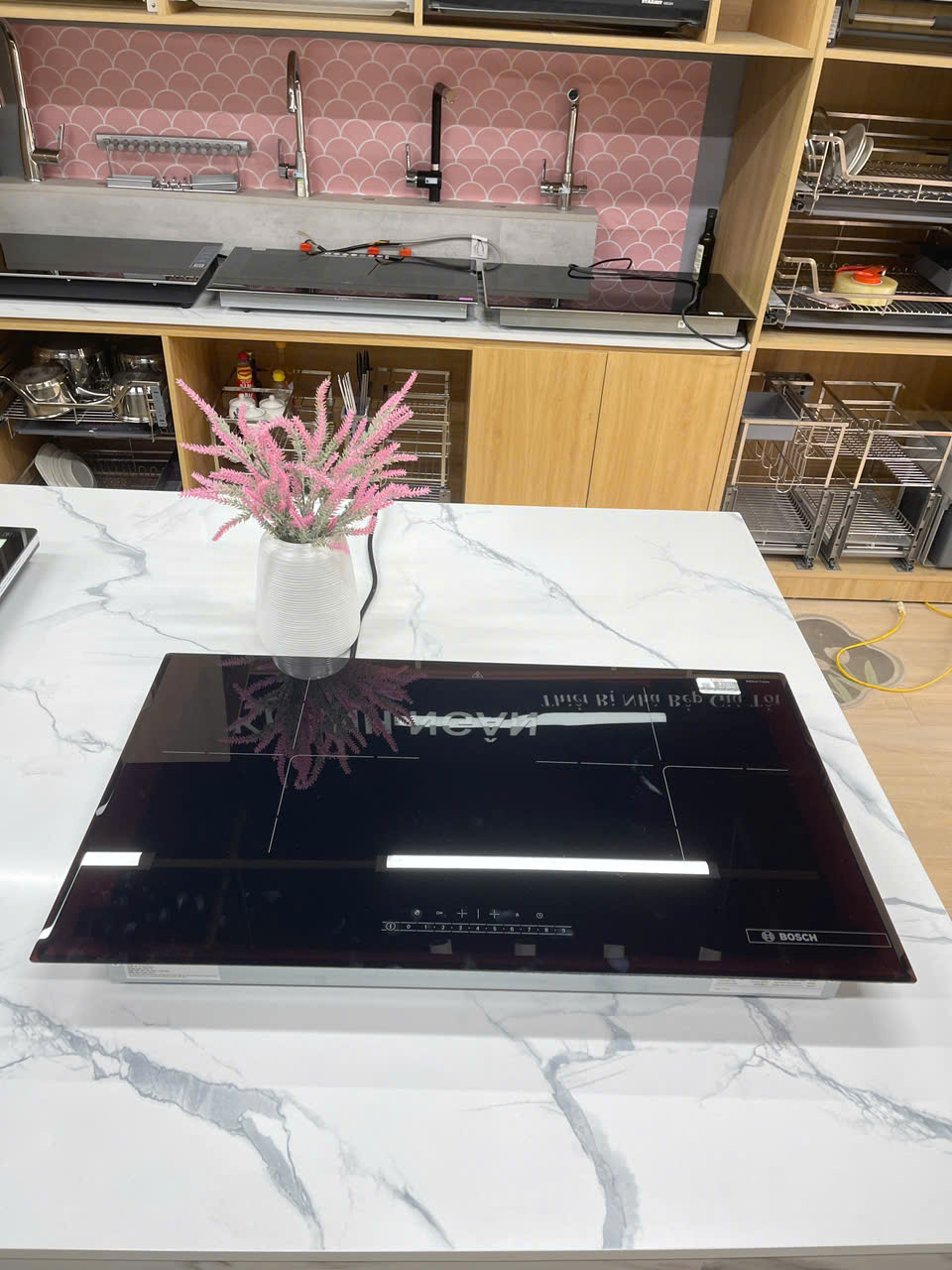 Bếp từ đôi âm Bosch PMI82560VN