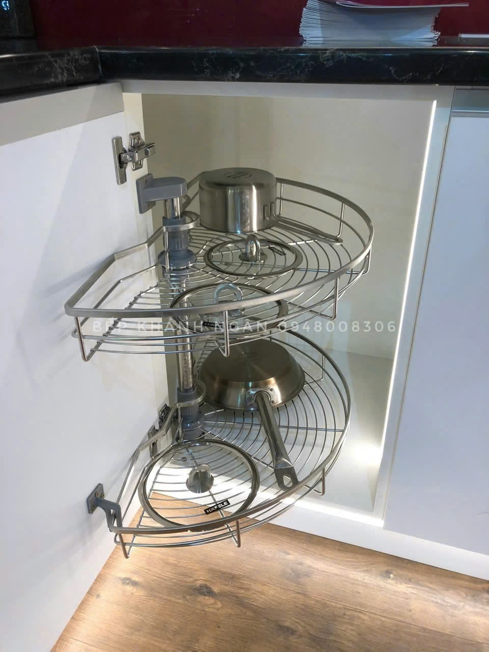 Mâm xoay góc mở 1/2  Garis  GS01.80C