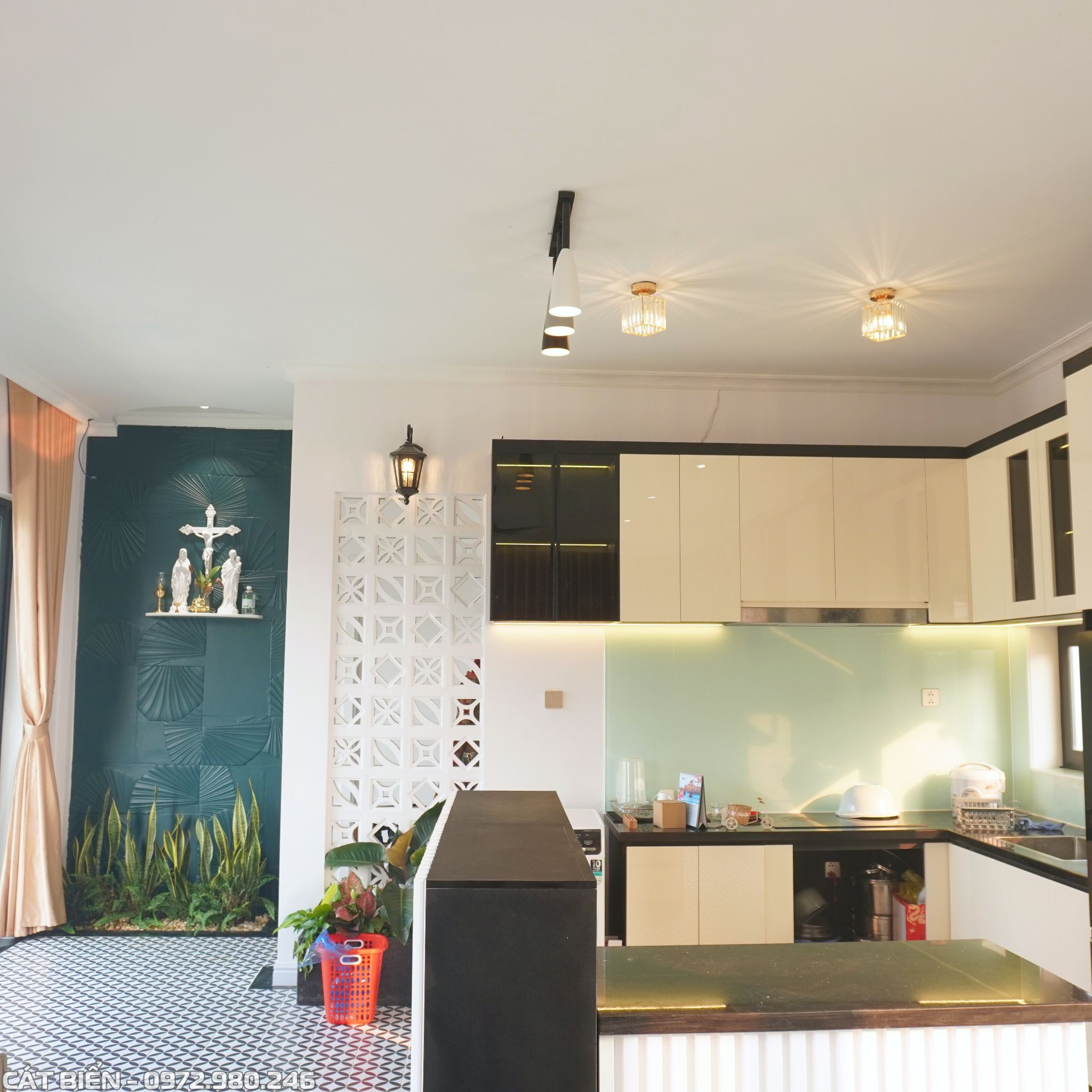 Nội Thất Phòng Bếp Chị Oanh Giang Thành NTPB-112