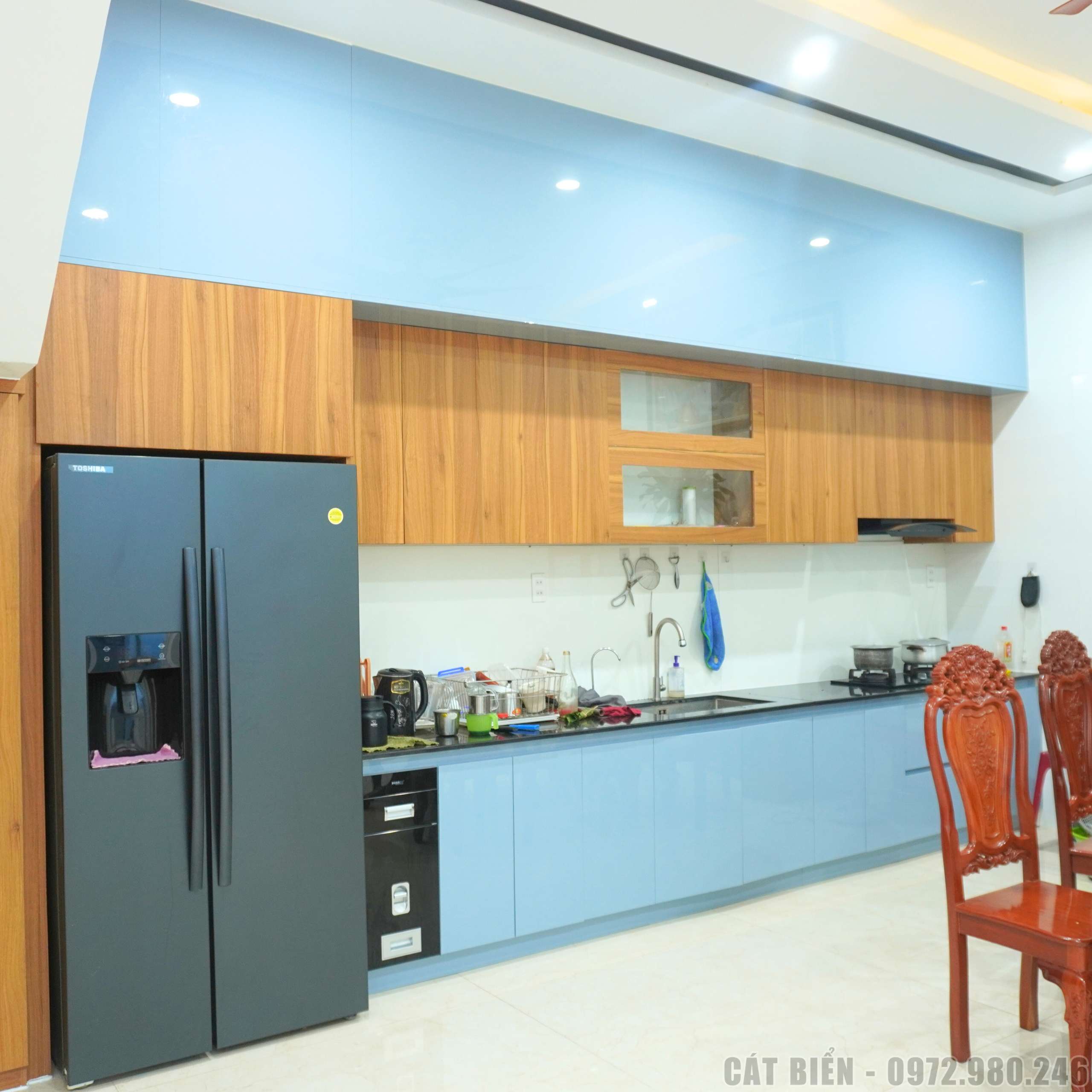 Nội Thất Phòng Bếp Chị Phê An Minh NTPB-105