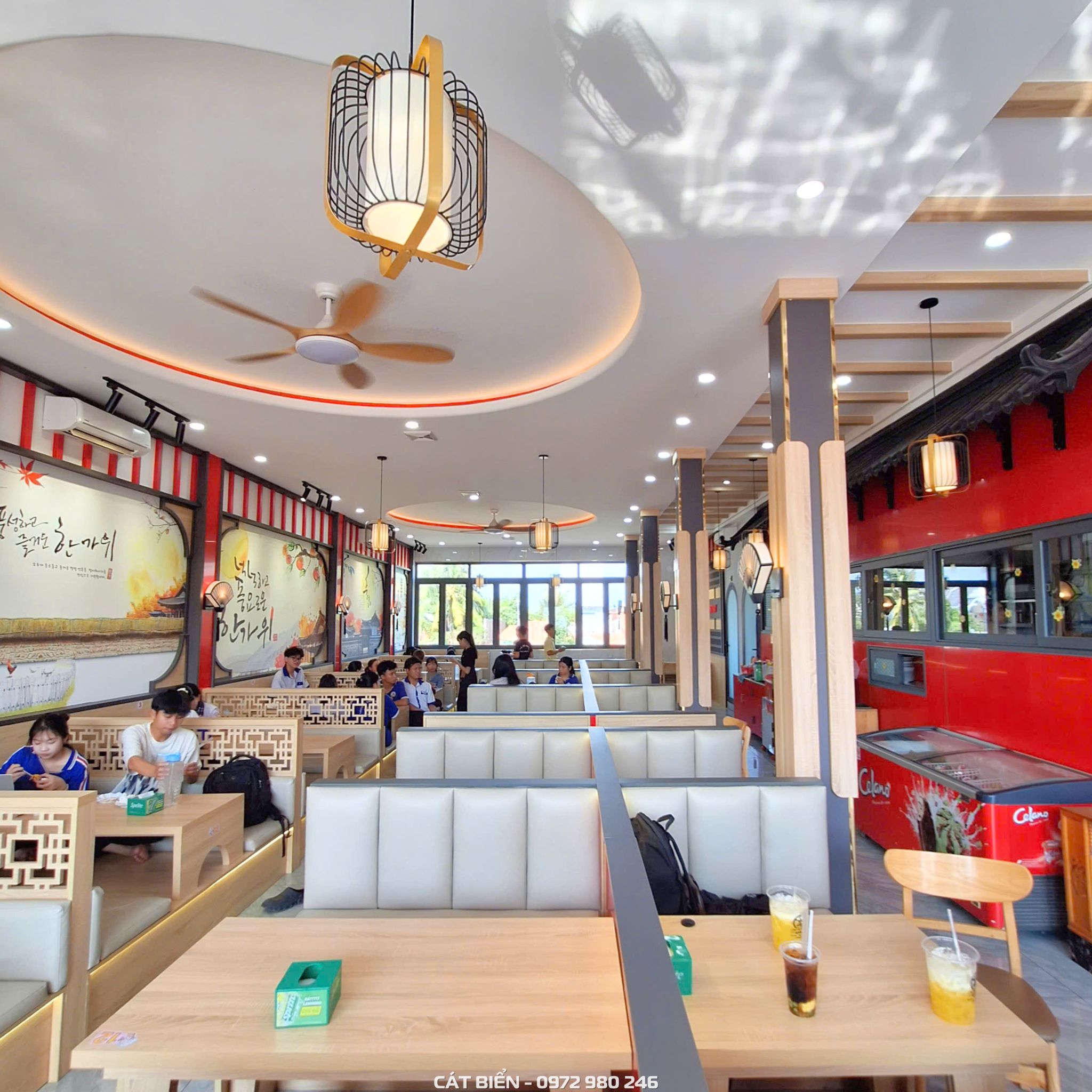 Thiết Kế & Thi Công Nội Thất Quán Mì Cay Mocha – Hòn Đất